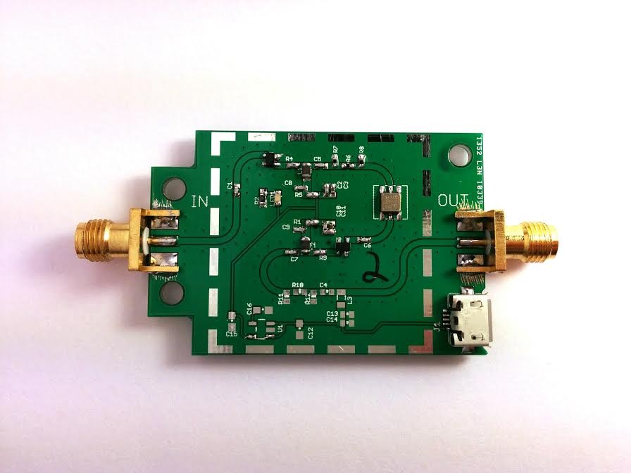 315MHz Ultra Low Noise LNA Preamplifier from turbolabs on Tindie