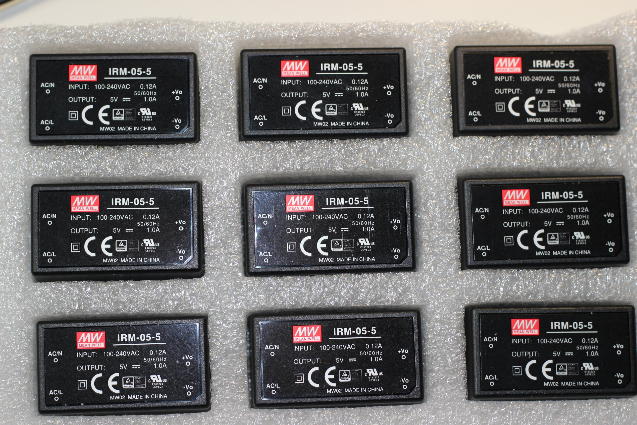 GENUINE MEANWELL AC TO DC CONVERTER UL CERTIFIED from analogairwaves on