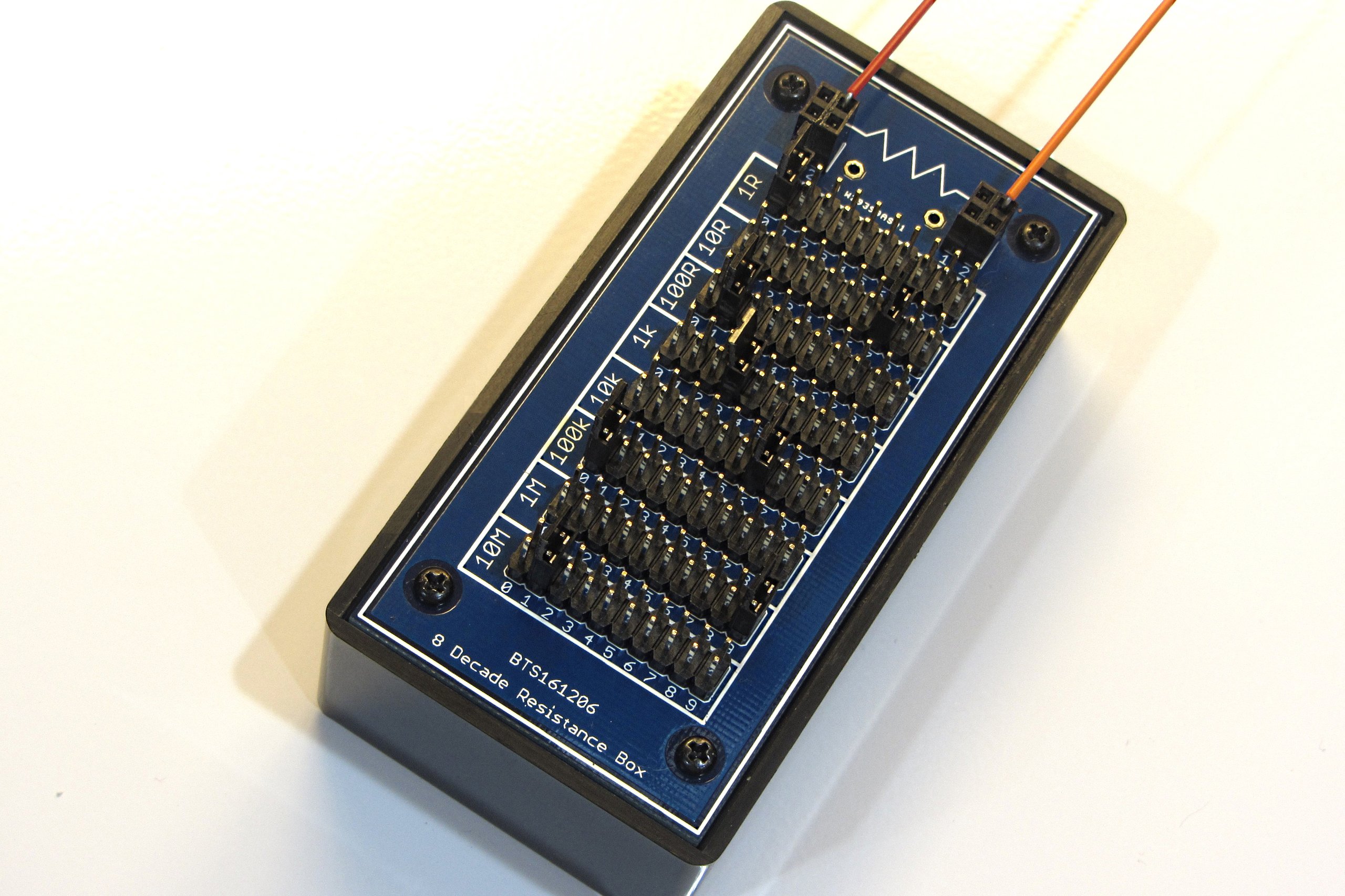 8 Decade Resistor Box 1R 99999999R, 1, 0.25W from DBL_Electronics on
