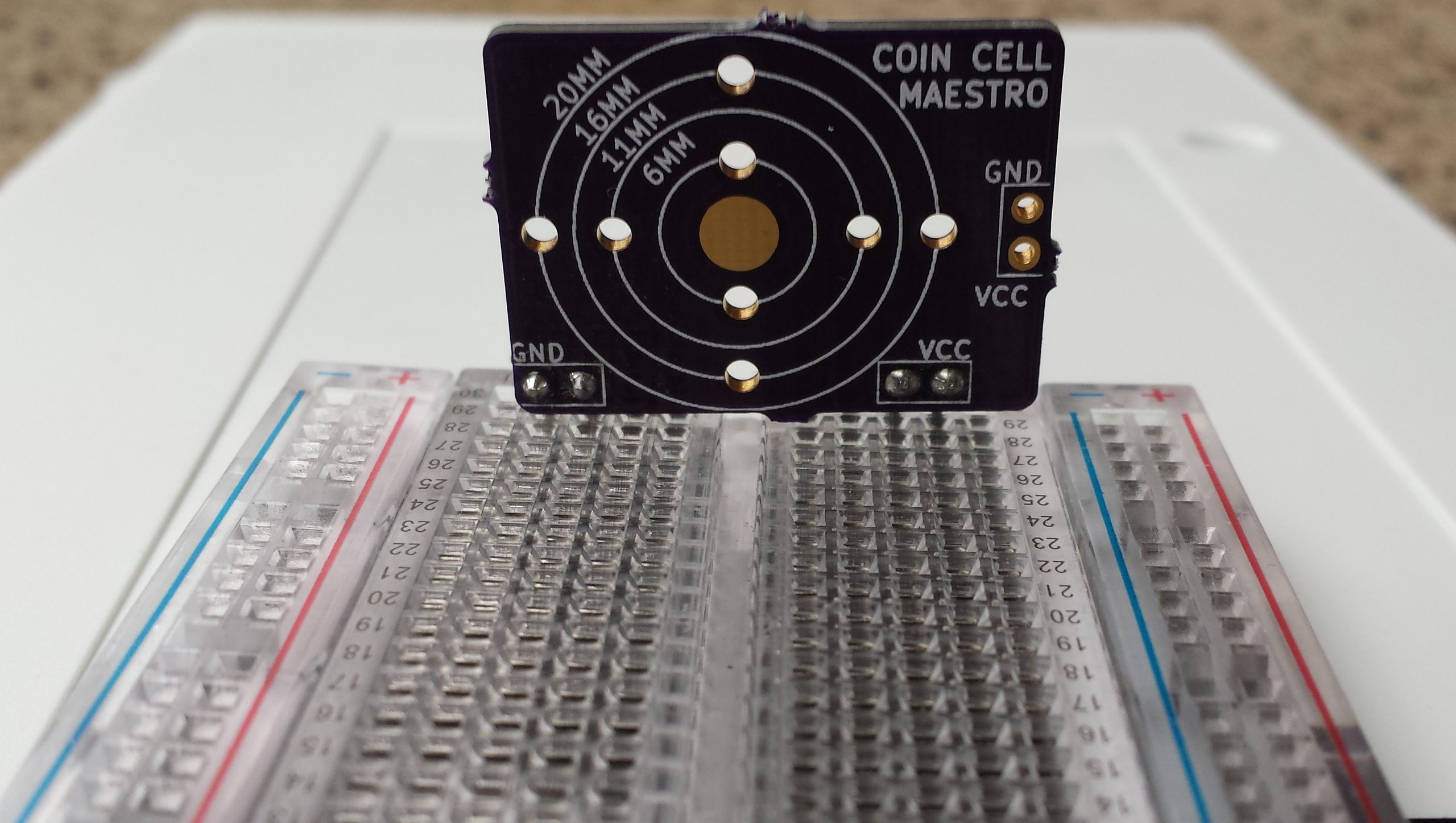 Coin Cell Maestro from analog10 on Tindie