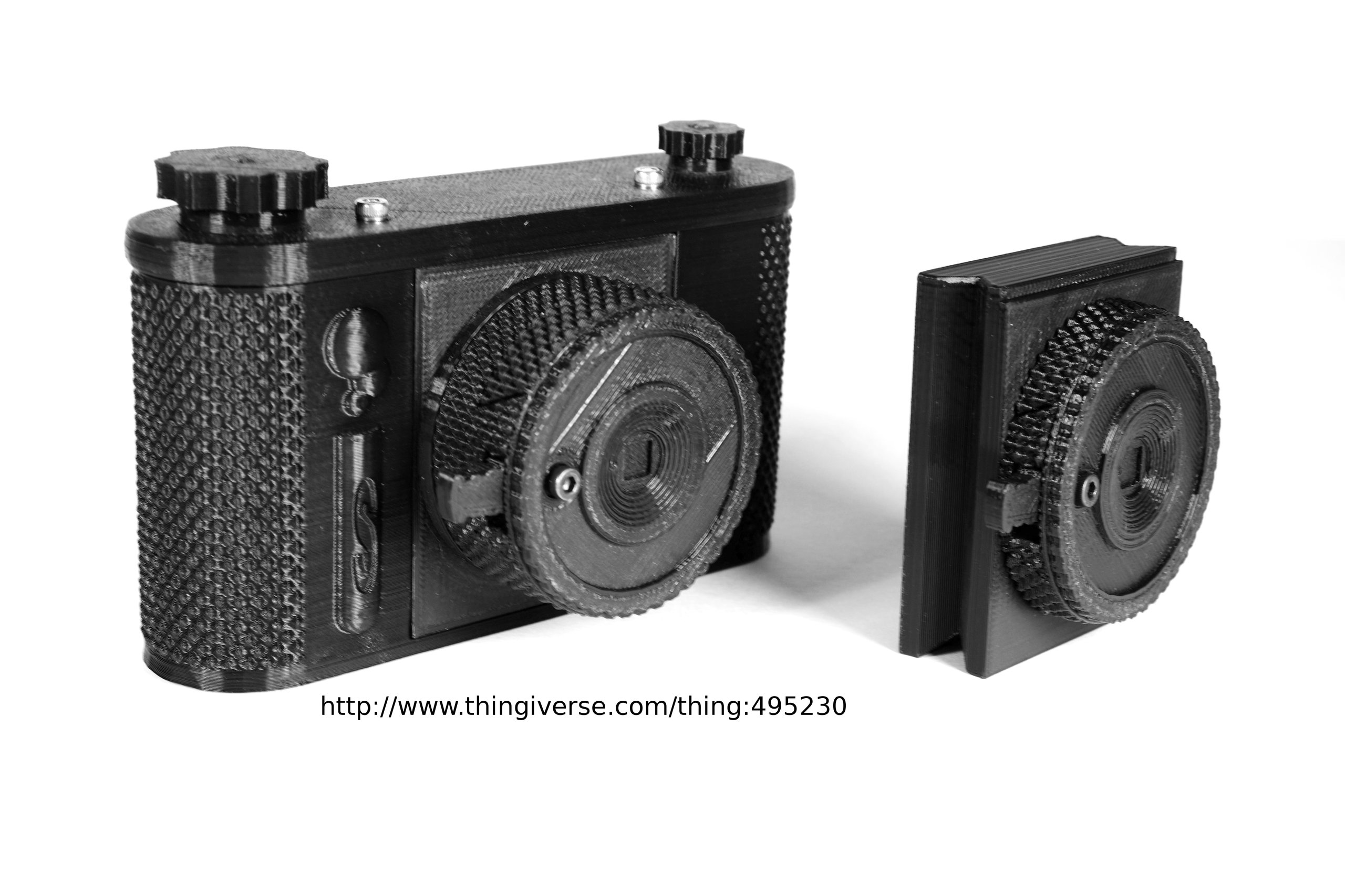 terraPin 3Dprinted Pinhole Camera (6X6 format) from schlem ...