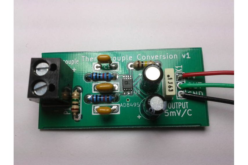 Thermocouple Amplifier from reinnovation on Tindie
