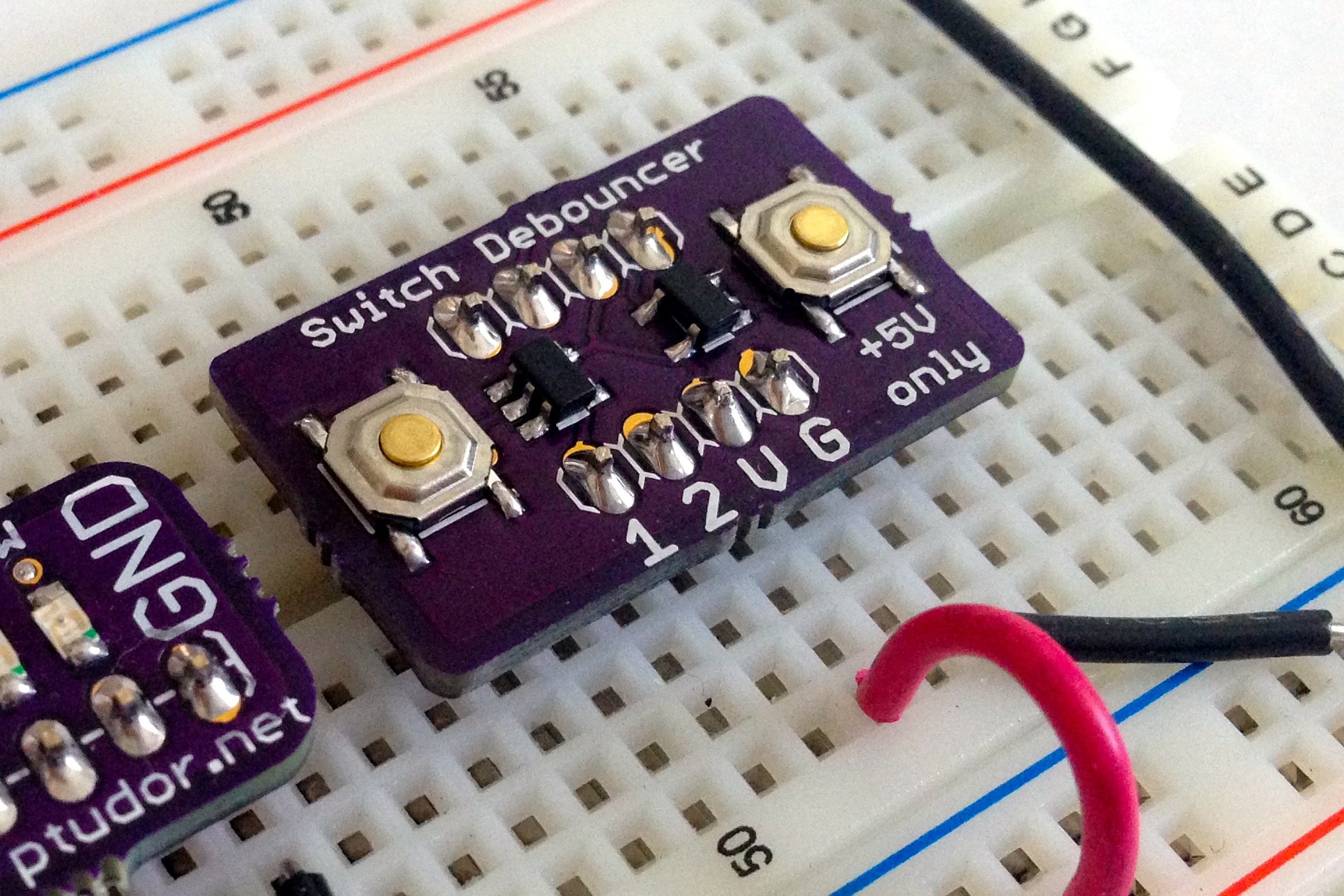 Hardware Switch Debouncer from ptudor on Tindie