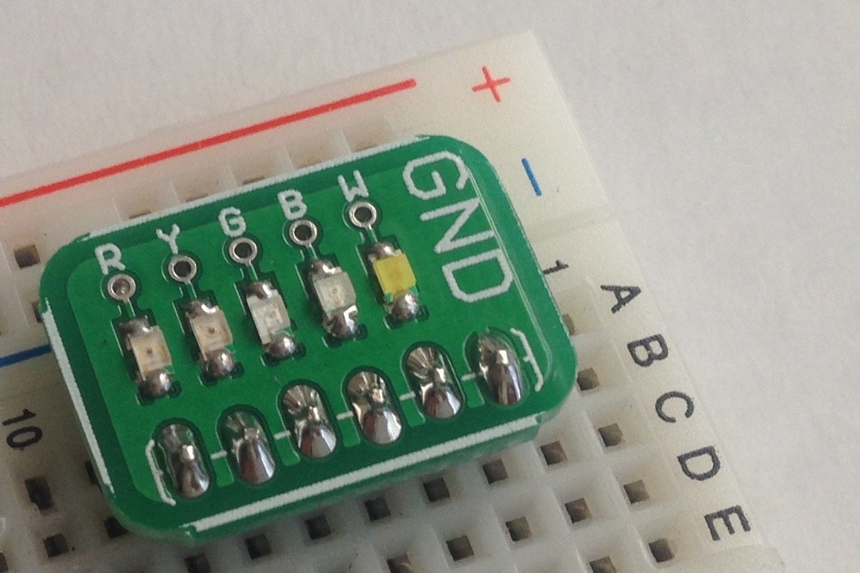 Surface Mount LED Board Assembled or Kit from ptudor on Tindie