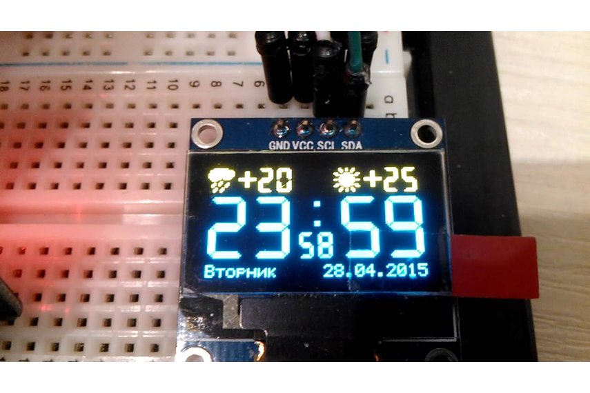 ESP8266 OLED breakout board from Power_Modules on Tindie