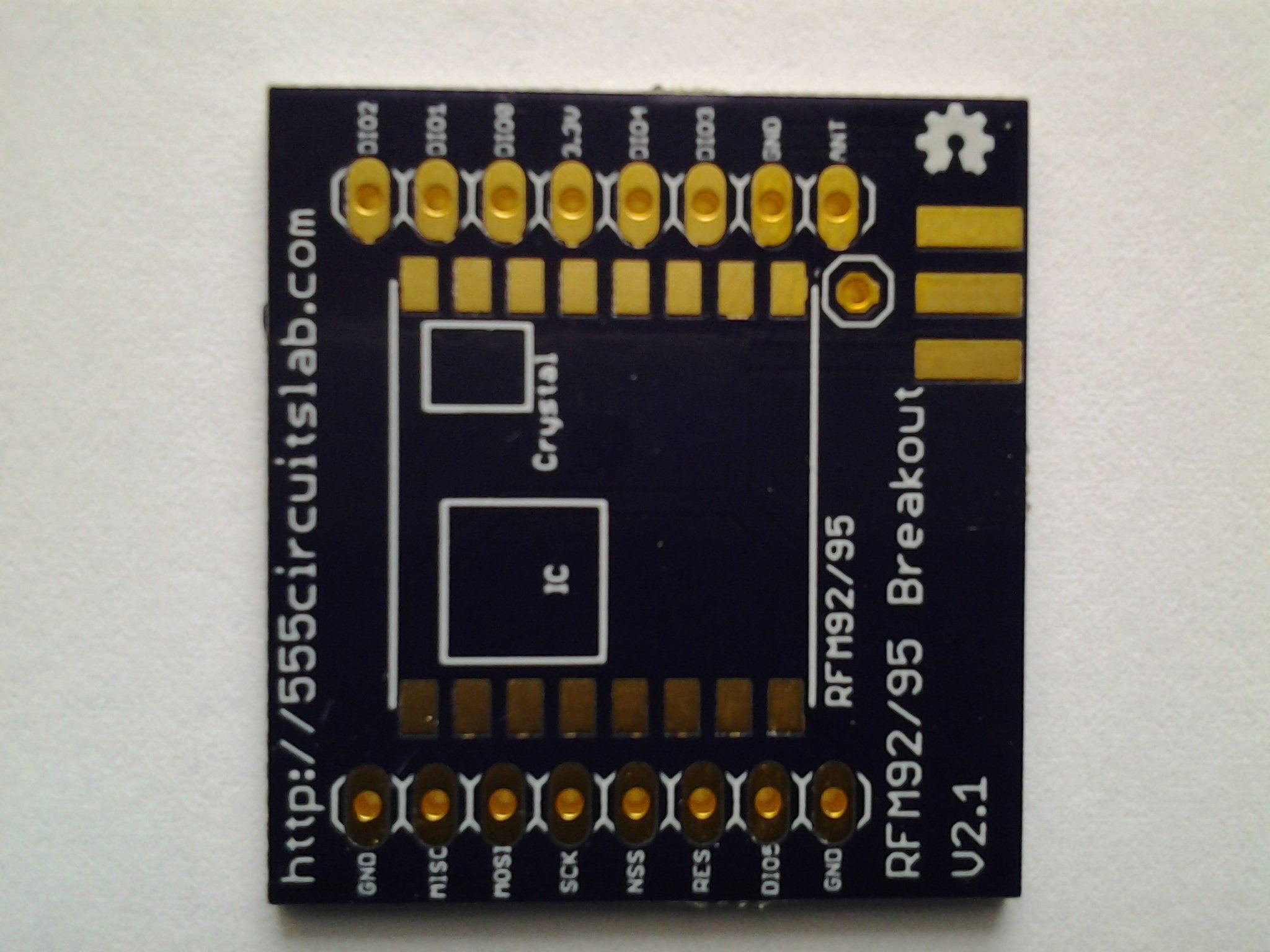 RFM95W Breakout Board For LoRa Applications From Arduinopraxis On Tindie