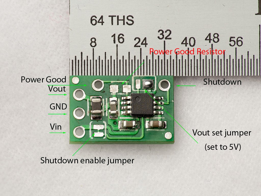 120ma 5V/3.3V stepup/stepdown converter from circuits_at_home on Tindie