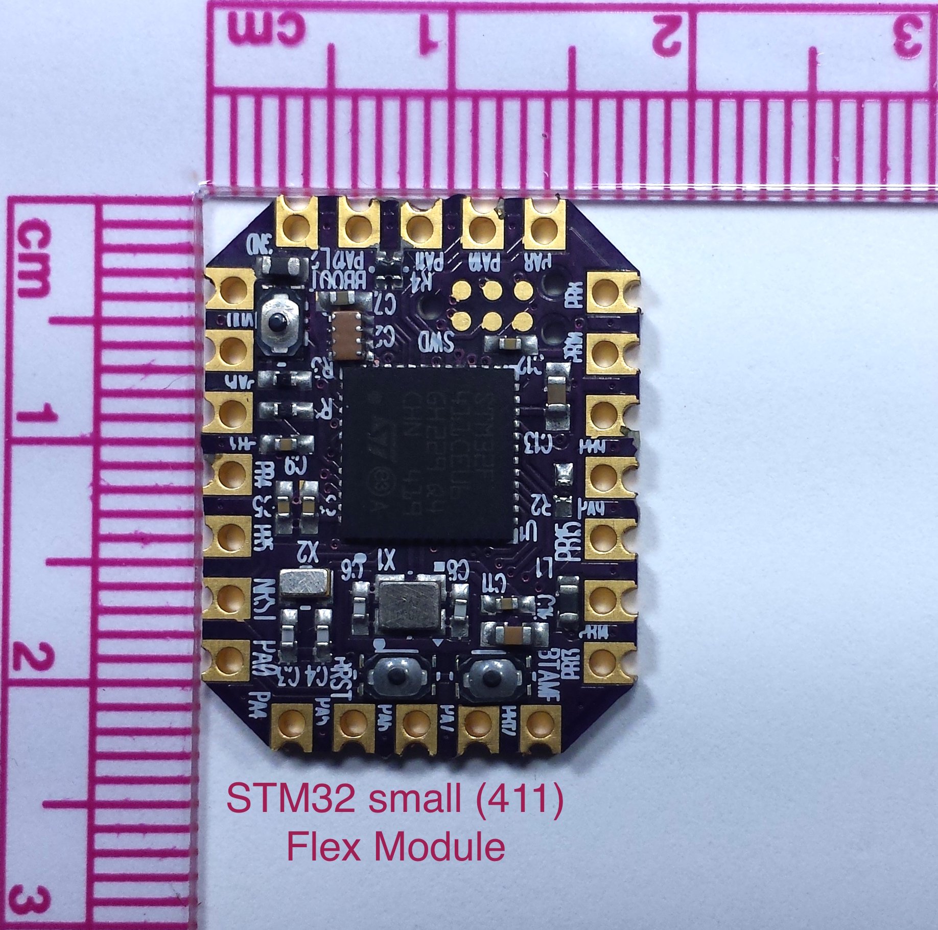 STM32 small Flex Module from Fyberlabs on Tindie