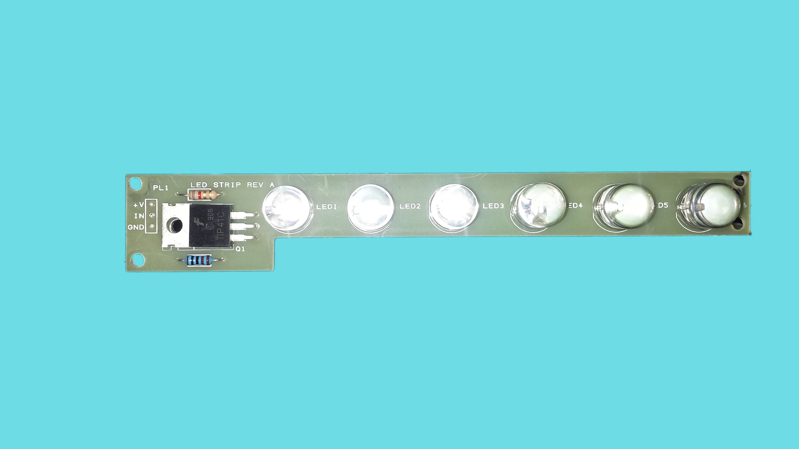 ARDUINO 6 GREEN LED DRIVER BOARD KIT HIGH DC VOL from ScrolLed on Tindie