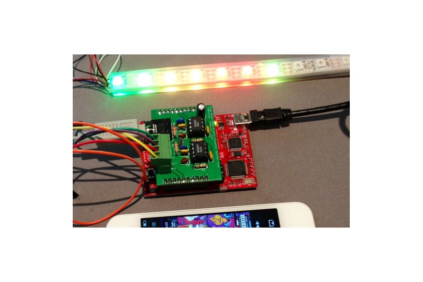 7 spectrum acrylic diy band analyzer BoosterPack Dual Band on Tindie from Audio 7 RobG Analyzer Spectrum PCB
