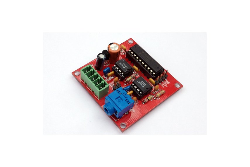 band acrylic spectrum diy analyzer 7 Audio with Tindie on Dual from RobG Band MCU Analyzer PCB 7 Spectrum