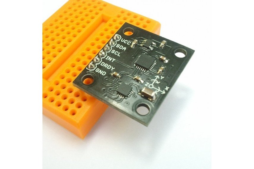 IMU 9 DoF Fusion MPU6050 HMC5883L I2C from explorelabs on Tindie