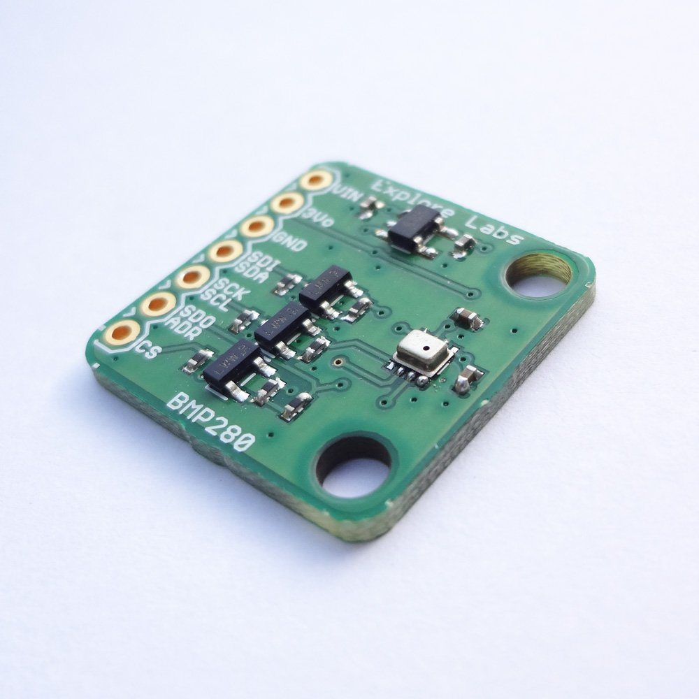 BMP280 Pressure & Altitude Sensor 5V Ready Board from explorelabs on Tindie