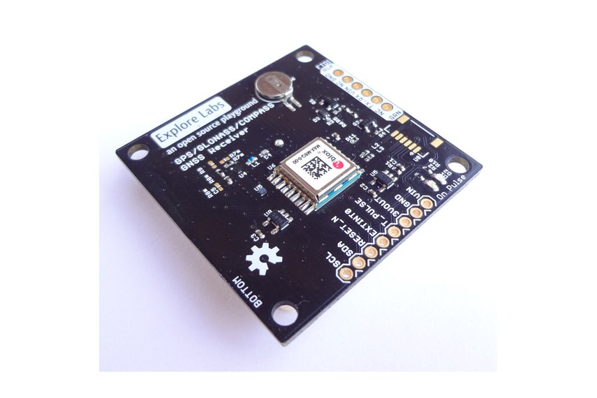 GPS Receiver ublox MAXM8Q (72 Channel) from explorelabs on Tindie