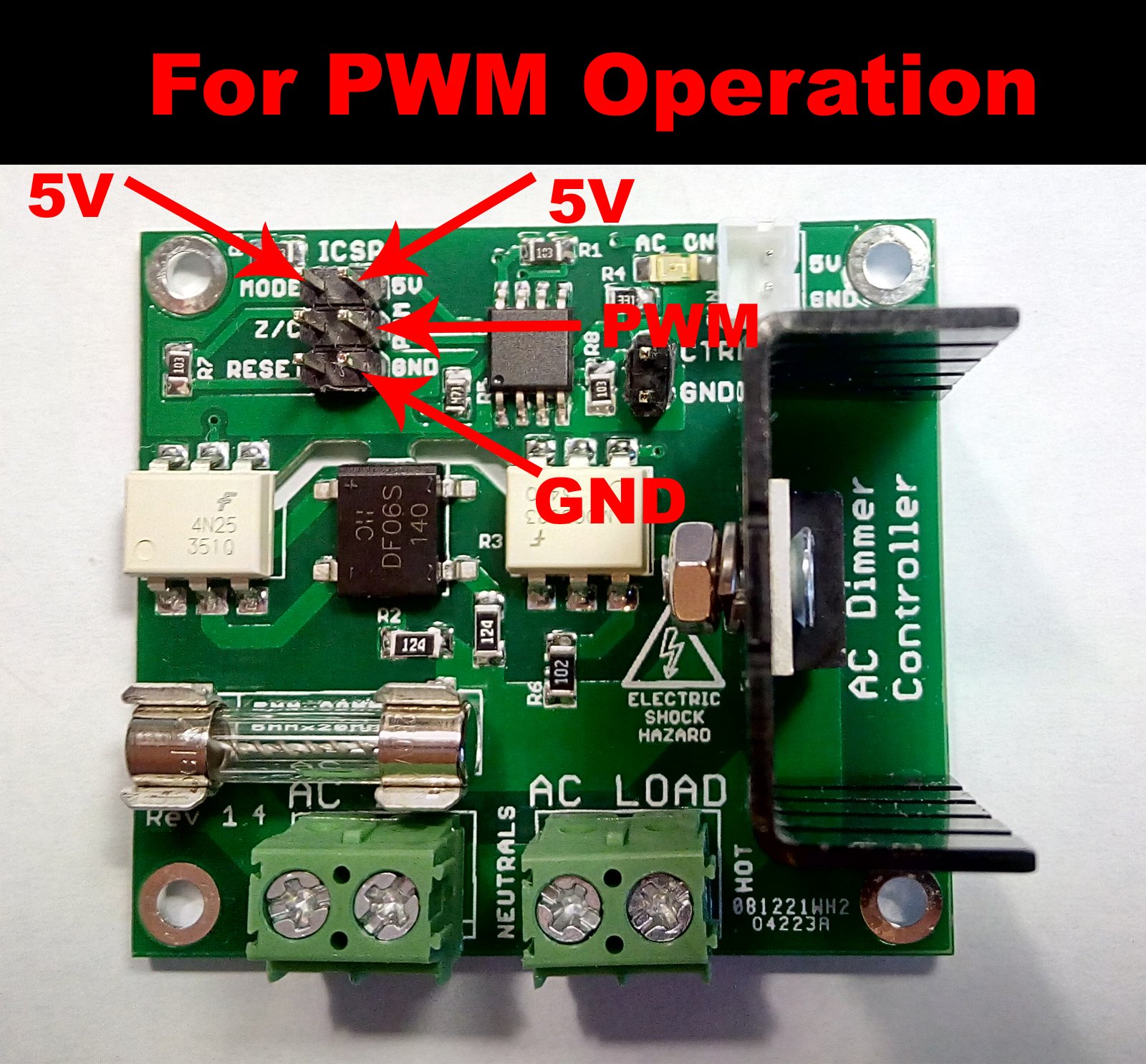 AC 60Hz/50Hz Dimmer/SSR Controller Board from thewp122 on Tindie