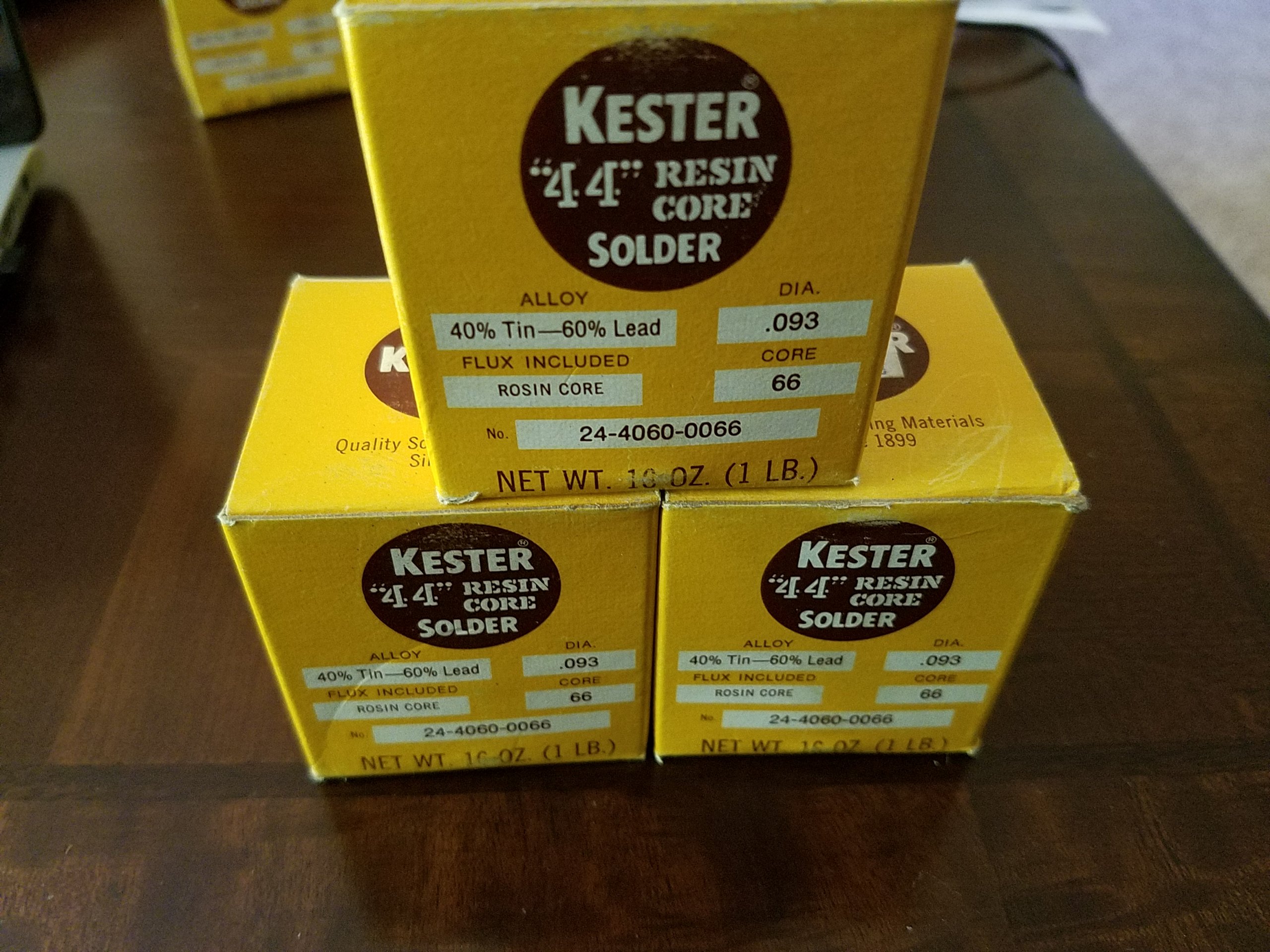 Kester 44 Solder 60/40 .093" 1lb from EccentricWkshp on Tindie