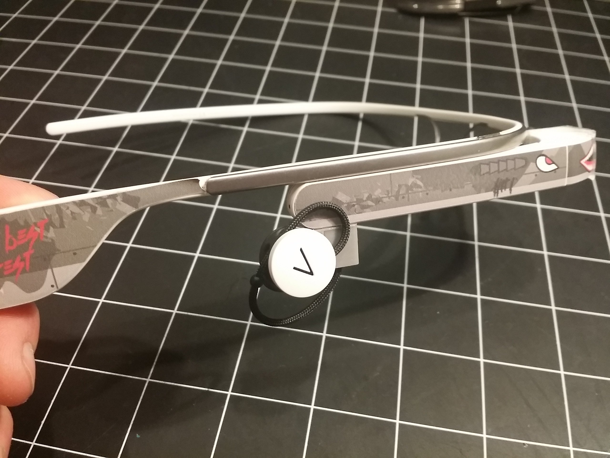 StickyBud The Earbud Dock for Glass from VoidstarLab on Tindie