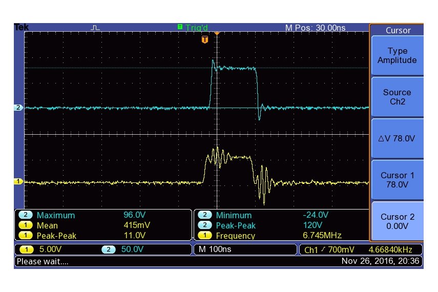 Ultrasound imaging pulser module from kelu124 on Tindie