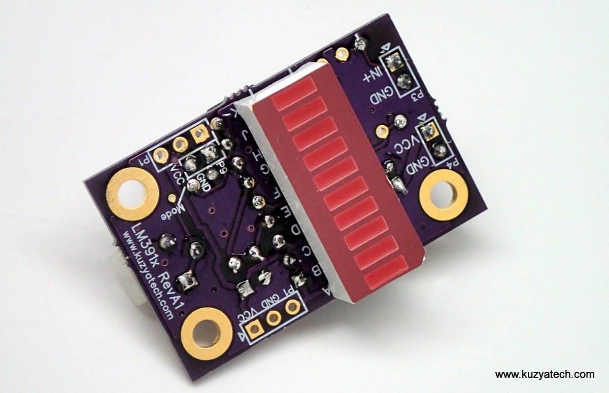 LM3916 LED bargraph/ VU meter - pick your color from ...