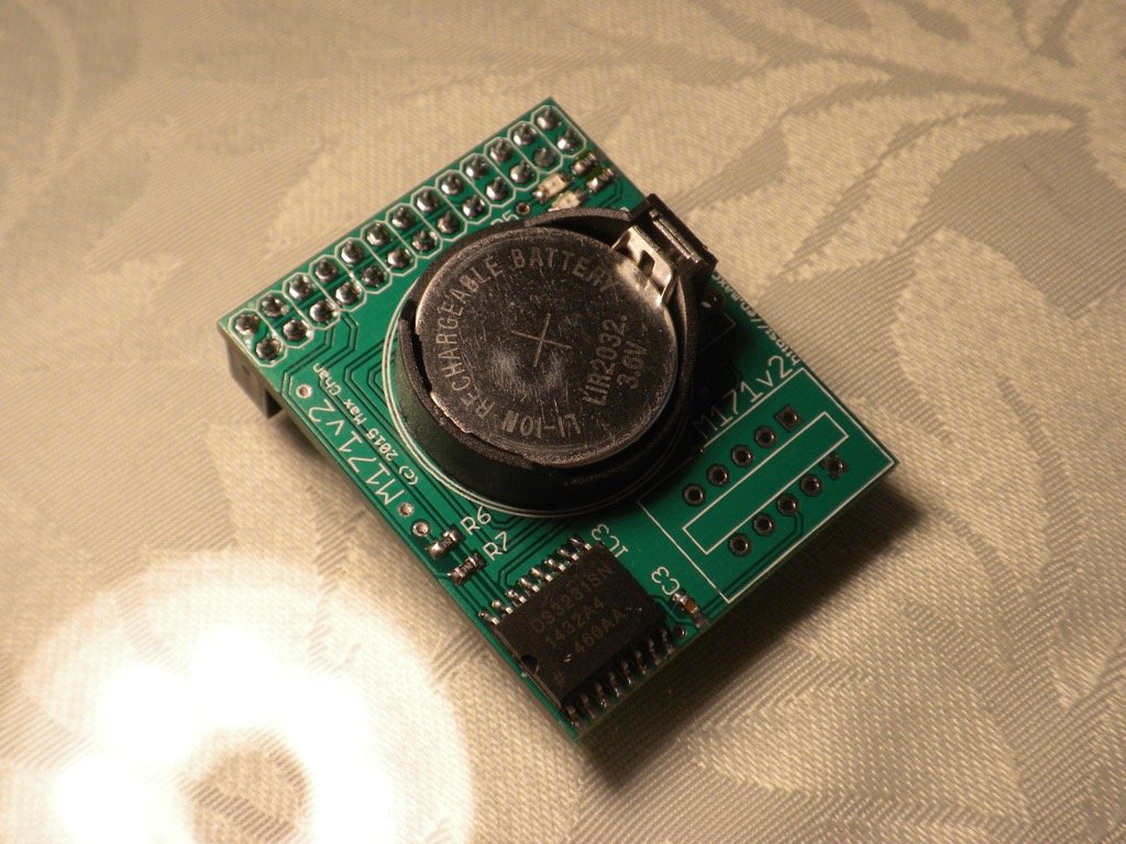 TCXO RTC module for Raspberry Pi (M171v2R) from maxtch on Tindie