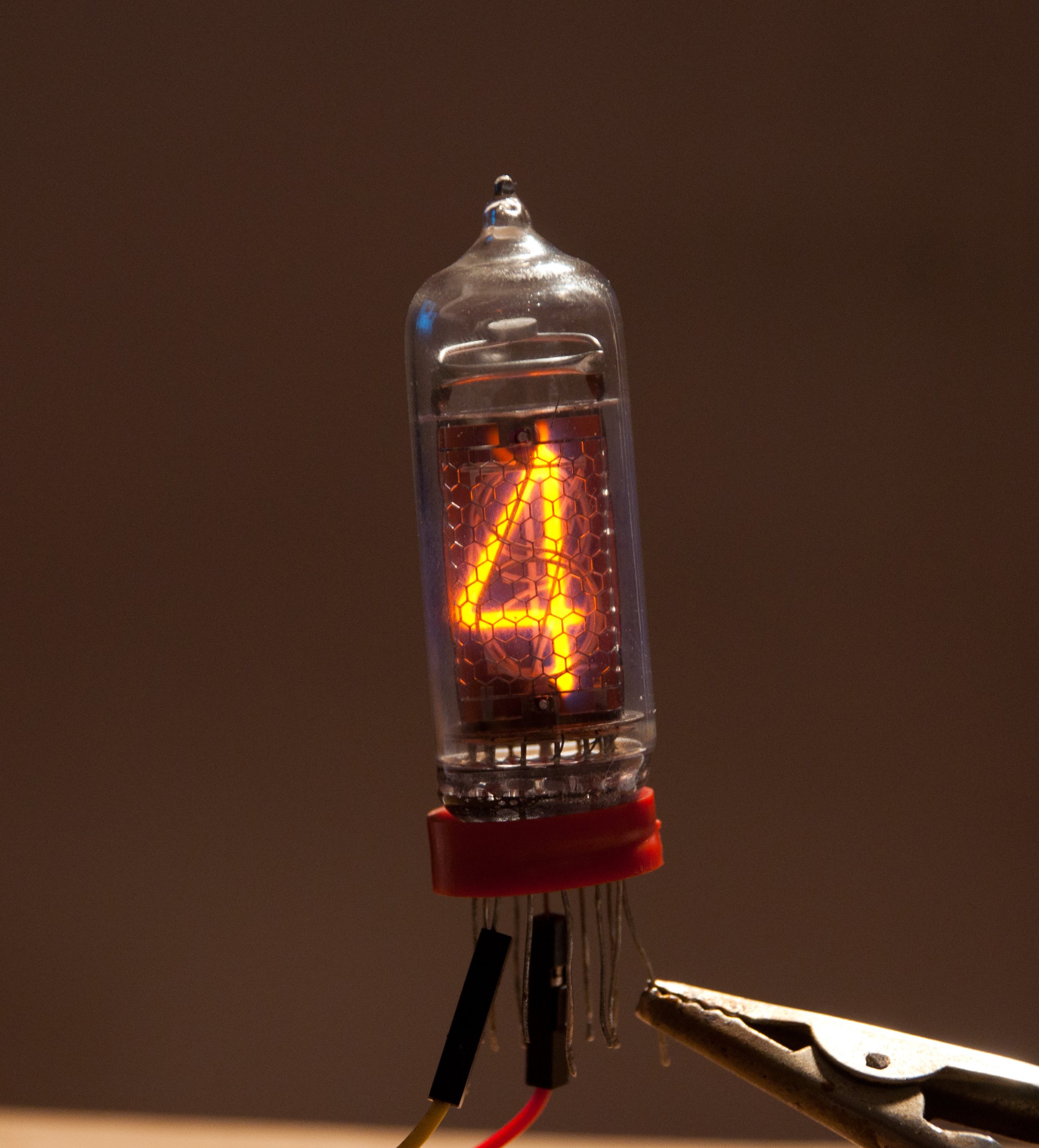 Set of 6 pcs IN14 model nixie tubes from Radiotec on Tindie