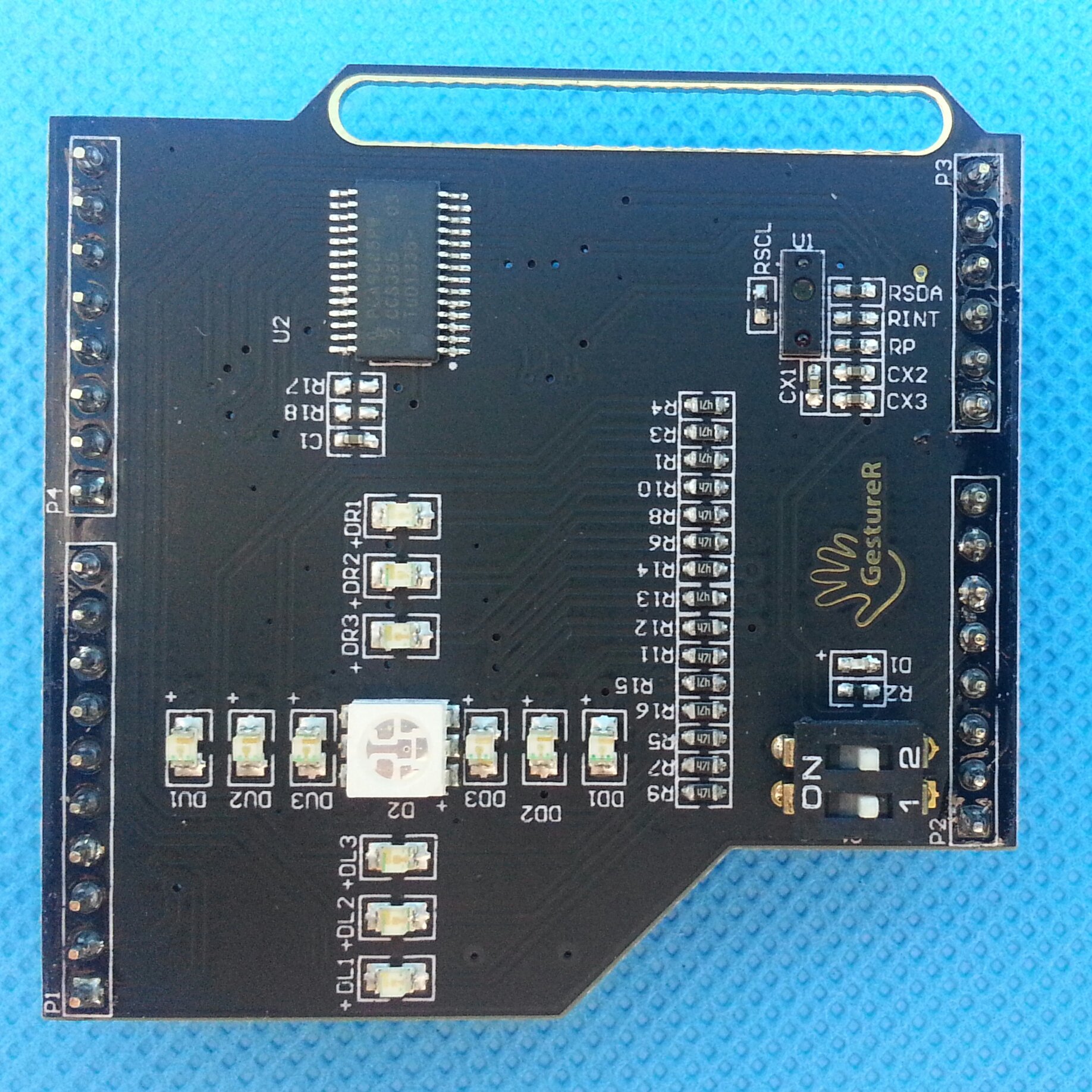 GestureR - Arduino Gesture Sensor Module from akdracom on Tindie