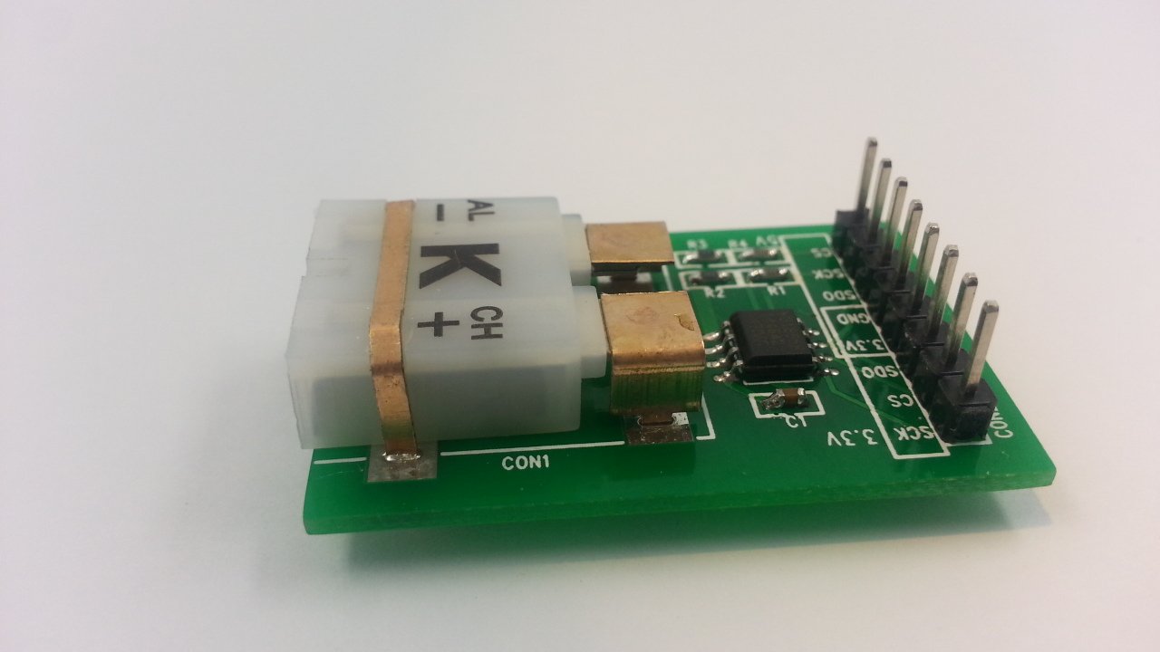 K Type Thermocouple Breakout Board MAX31855 from on Tindie