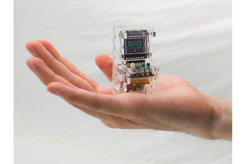 Tiny Arcade Clear DIY Kit from TinyCircuits on Tindie