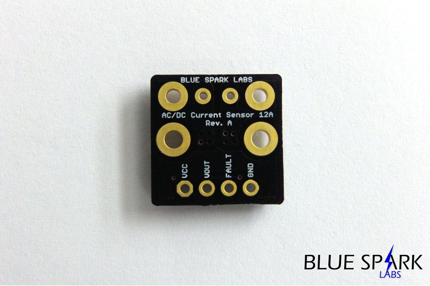12.5A Isolated Current Sensor w/ Overcurrent Fault from BlueSparkLabs on Tindie