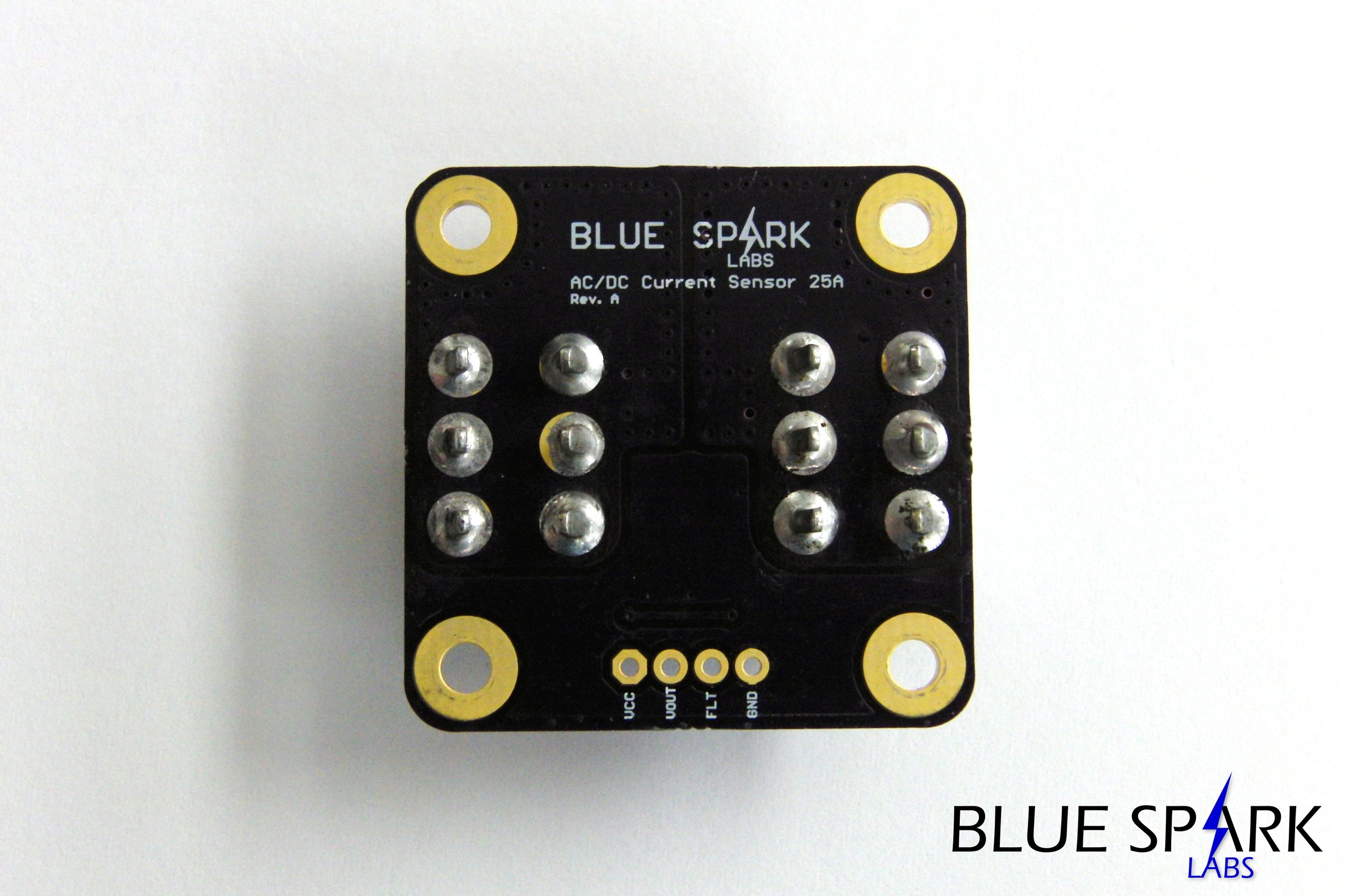 25A Isolated Current Sensor with Overcurrent Fault from BlueSparkLabs on Tindie