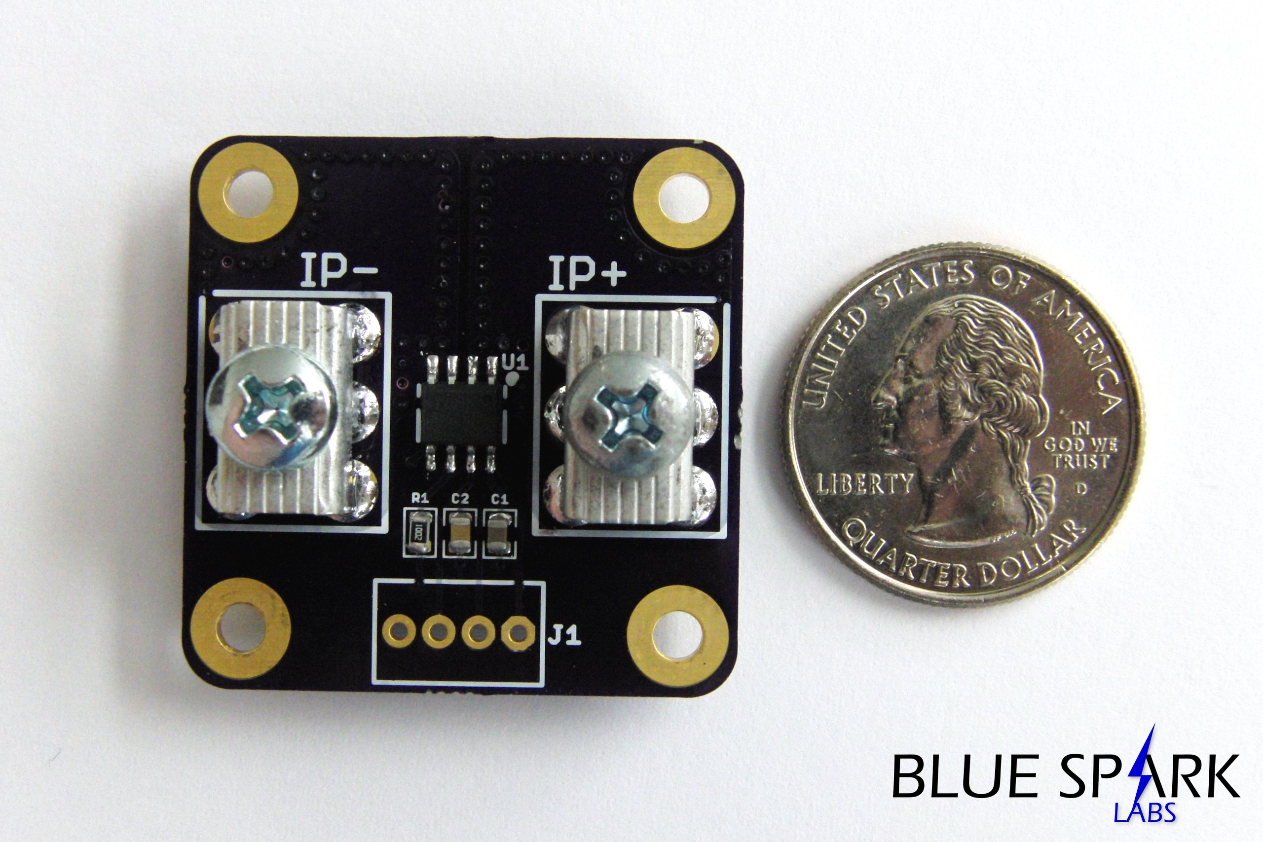 25A Isolated Current Sensor with Overcurrent Fault from BlueSparkLabs on Tindie