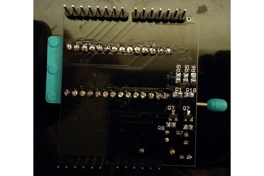 EEPROM Programmer Shield V2 for Arduino from UnaClocker on Tindie