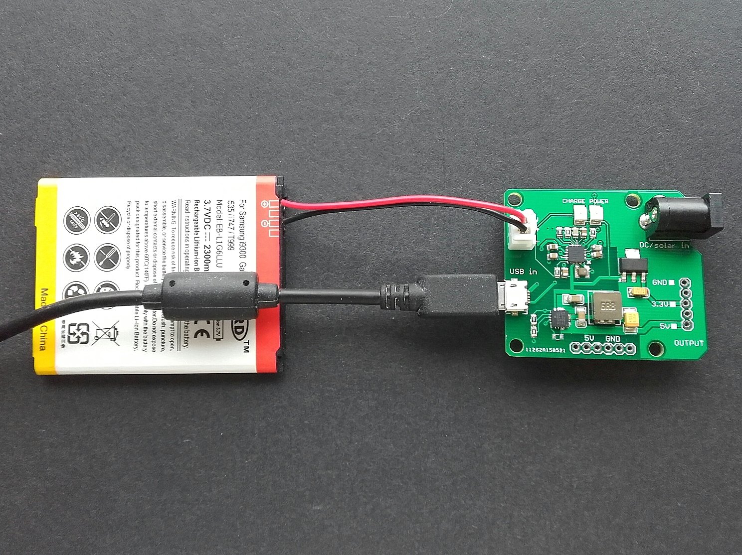 LiPO Charger / Buck-boost Converter 5V 3.3V Output From Ceech On Tindie