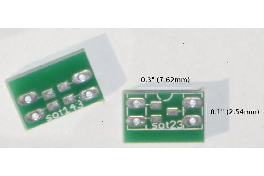  4 PCB breakout board set from matematik on Tindie