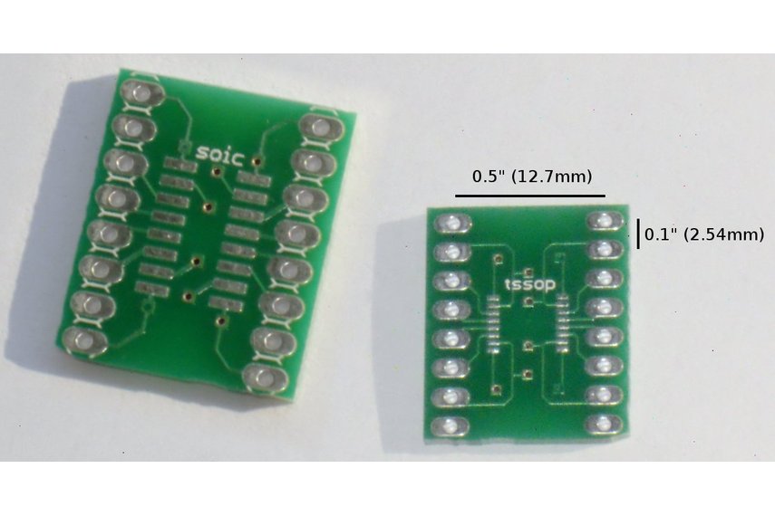  4 PCB breakout board set from matematik on Tindie