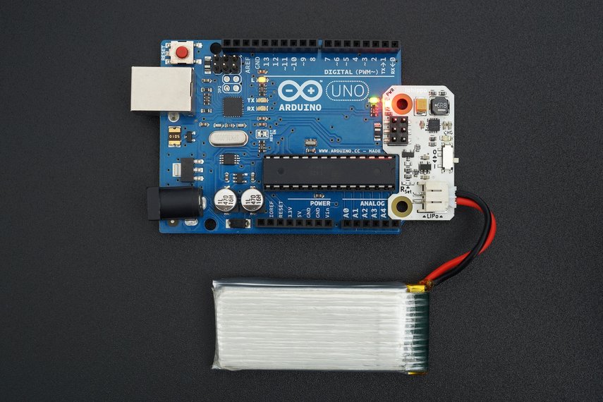 ArduBoost LiPo Arduino Battery & Charging Addon from iohippo on Tindie
