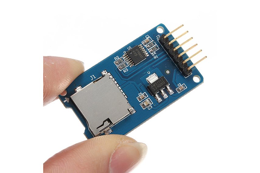 Micro SD card reader module for Arduino