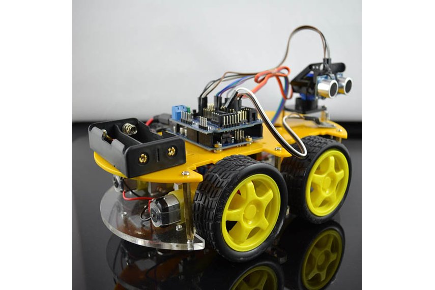 Bluetooth Controlled Robot Car Kit from mmm999 on Tindie