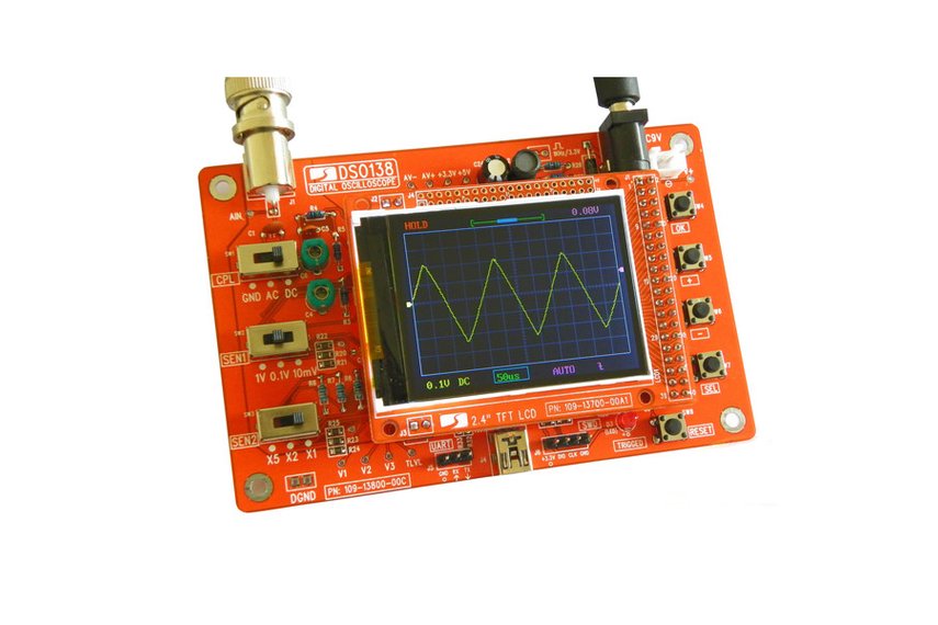 DIY Digital Oscilloscope Kit from mmm999 on Tindie