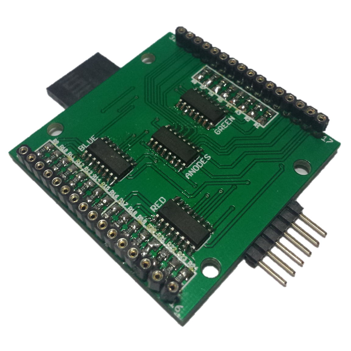 Elite 8x8 Rgb Led Matrix Driver Board From Zhipps On Tindie