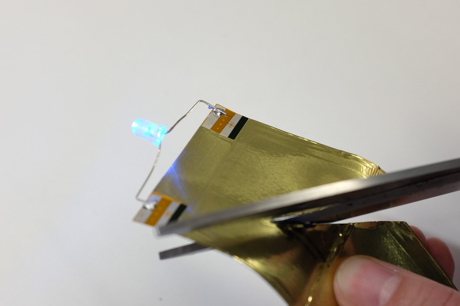 105mAh 3.75V Ultraflexible LITHIUMCERAMIC Battery from 405Nm on Tindie