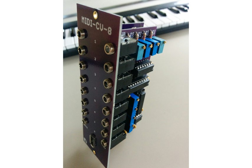 MIDIUSB Keyboard Controller (Eurorack PCB Set) from pmfoundations on