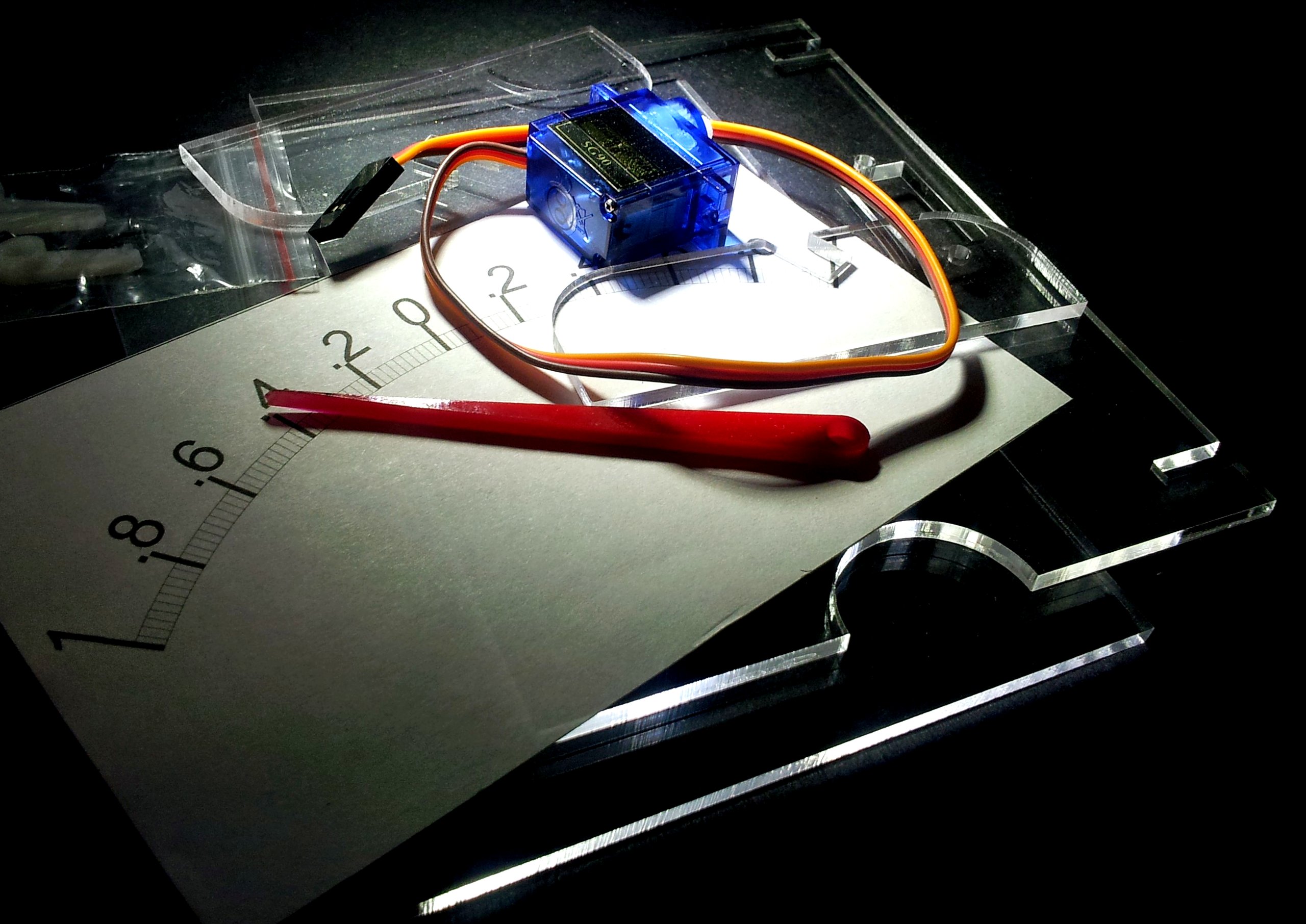 Servo Gauge Proto for Arduino from uCHobby on Tindie