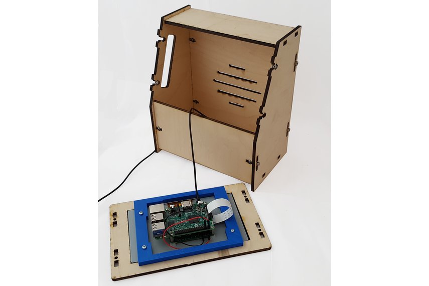 Wood Raspberry Pi Case Diy