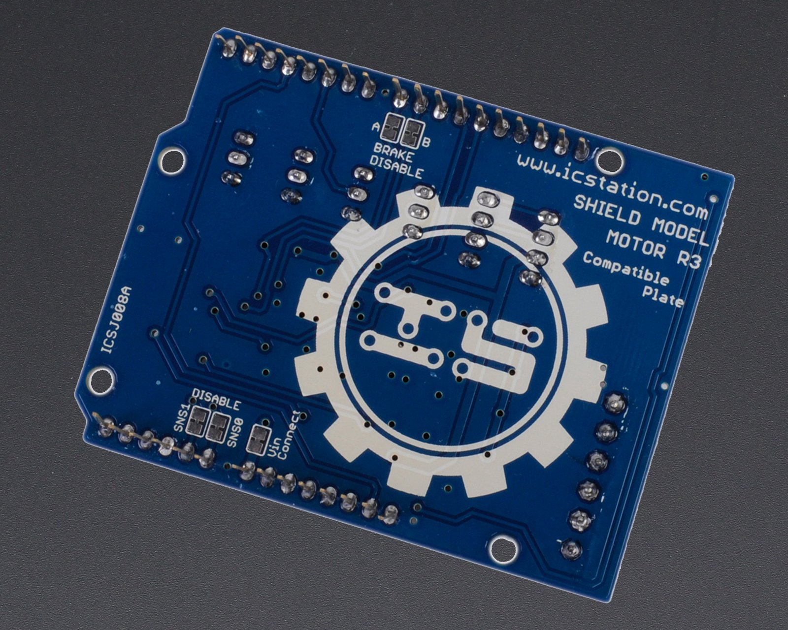 L298P Dual DC Motor Shield For Arduino(3624) from ICStation on Tindie