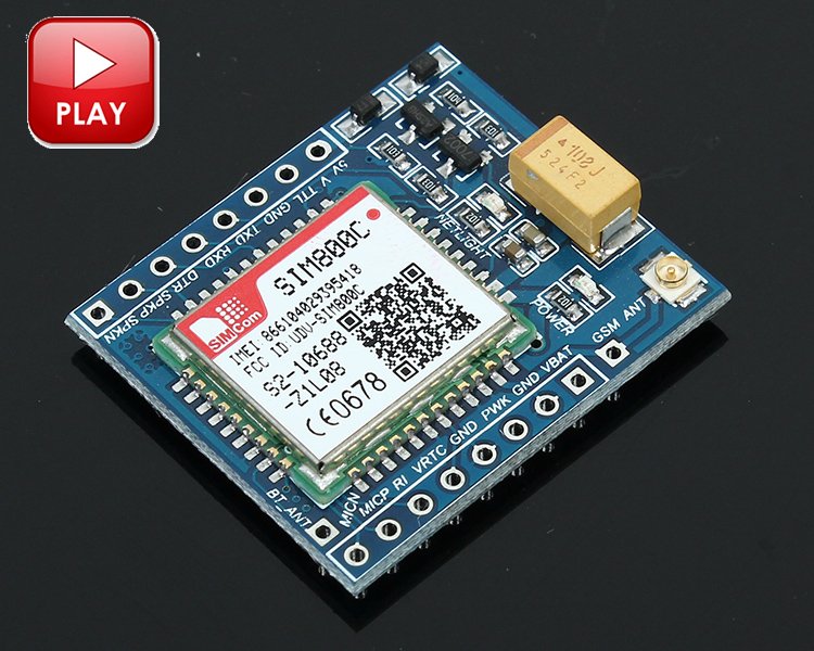SIM800C GSM GPRS Module(8552) from ICStation on Tindie