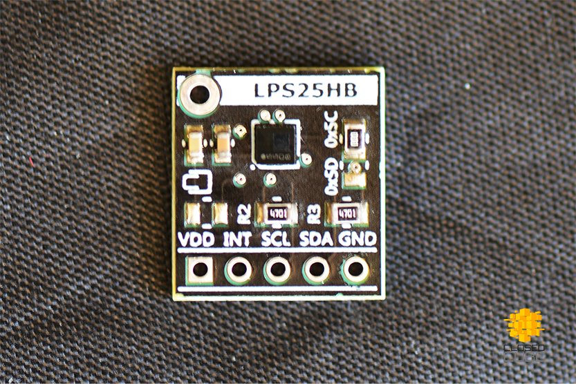 LPS25HB MEMS Absolute Barometer / Pressure Sensor from closedcube on Tindie