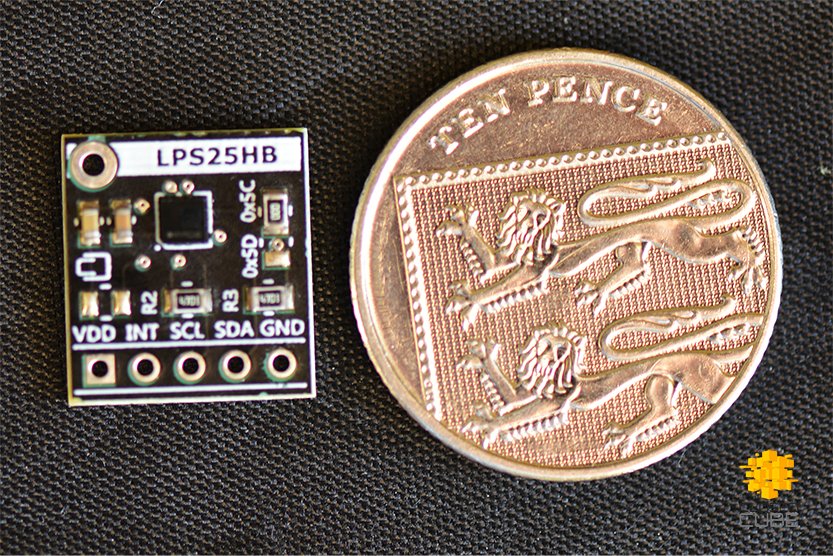 LPS25HB MEMS Absolute Barometer / Pressure Sensor from closedcube on Tindie