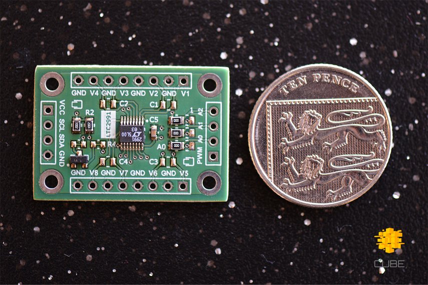 LTC2991 Octal I2C Voltage,Current and Temp Monitor from closedcube on