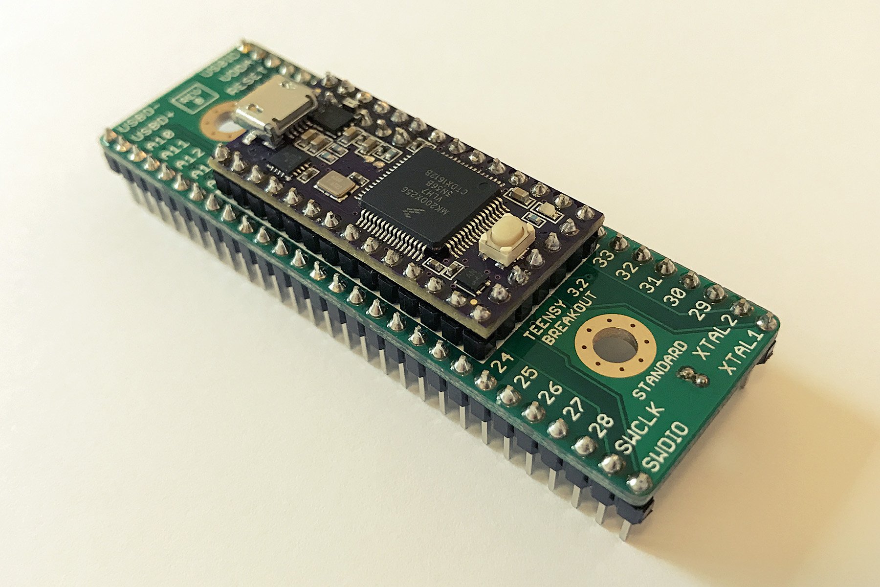 Teensy 3.2 Breakout (Revision B, Standard) From Loglow On Tindie